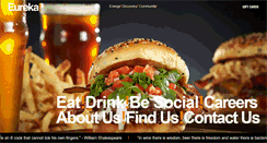 Desktop Screenshot of eurekarestaurantgroup.com